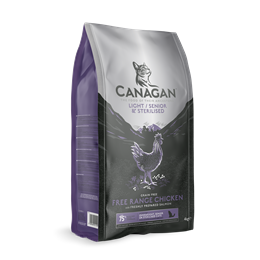 Canagan Dry Cat Food Light / Senior Chicken Overweight, Senior & Sterilised Cats